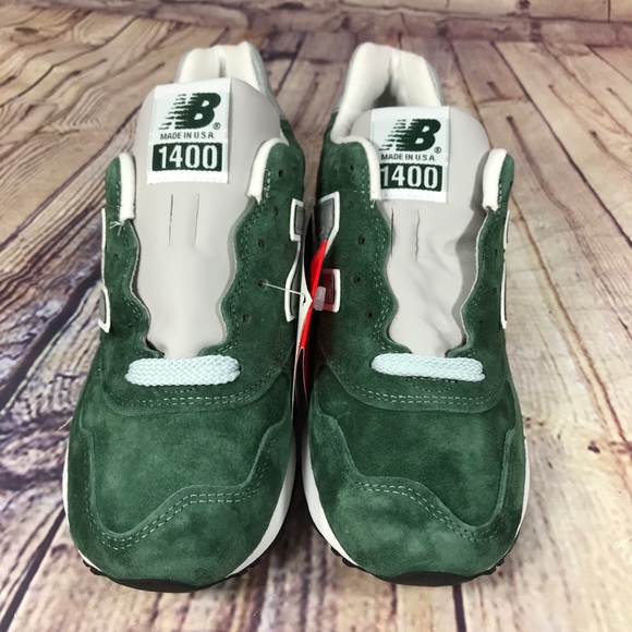 New Balance 1400 Made in USA Forest Green shoes - Picture 4 of 7